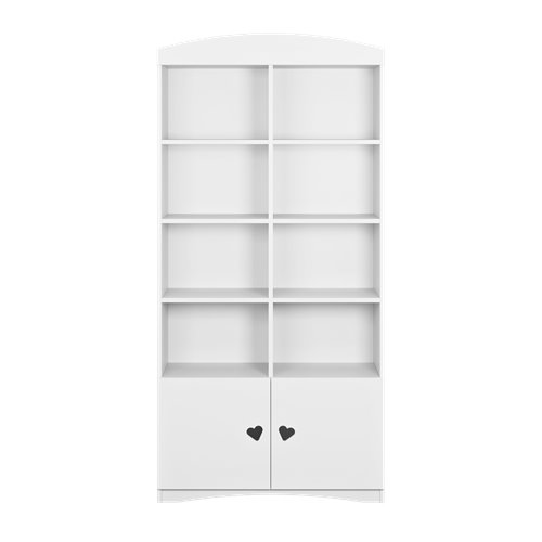 Regał Julia z zamykaną szafką