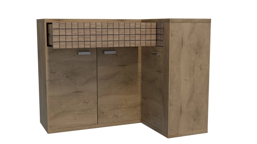 stylowa komoda narożna