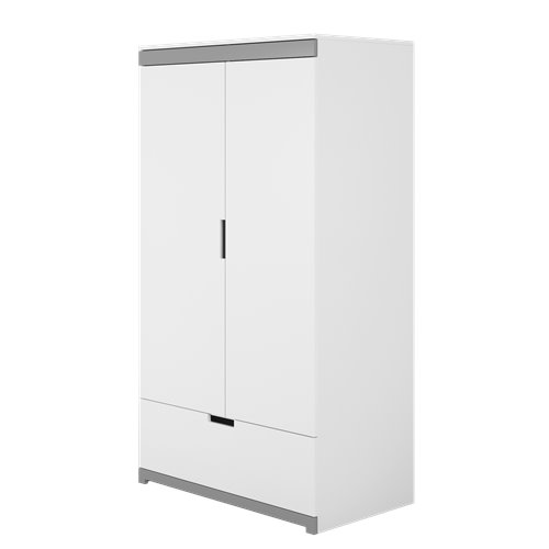 szafa Tomi z półkami i drążkiem