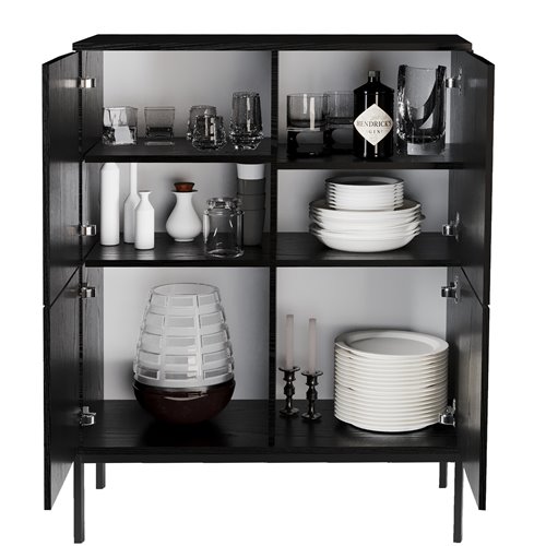 Komoda industrialna push to open