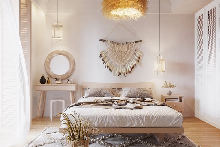 Konsola boho nowoczesna