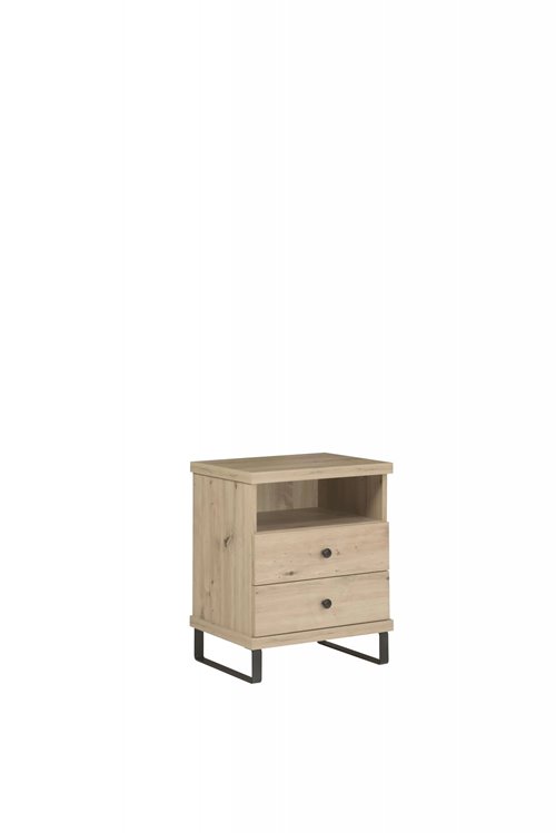 nowoczesny stolik nocny Cali z szufladami