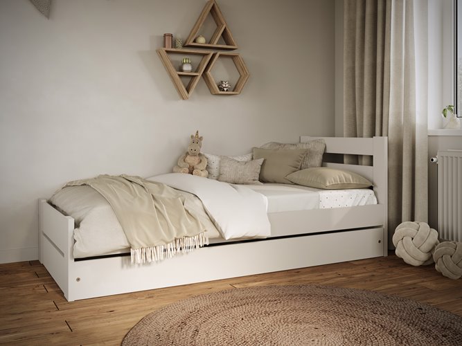 Łóżko Emil do małej sypialni