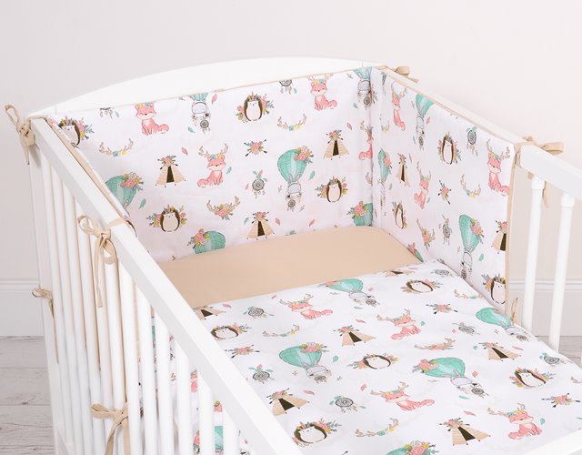 Ochraniacz do łóżeczka Ökotex