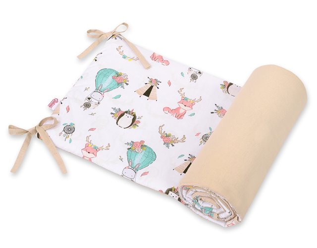 Bezpieczny ochraniacz do łóżeczka