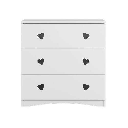 Biała komoda Julia do pokoju dziecka