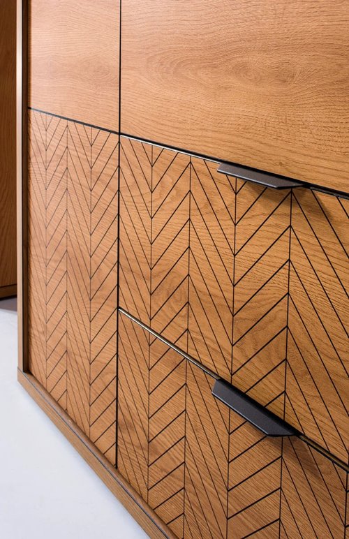 kompaktowa komoda do salonu