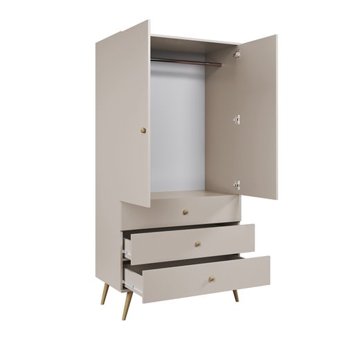 Szafa boho do przedpokoju