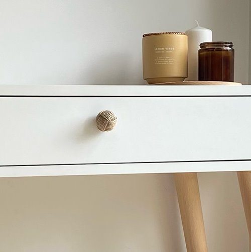 Konsola boho aranżacja wnętrza