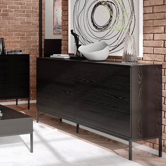 Szeroka komoda industrialna 150 cm