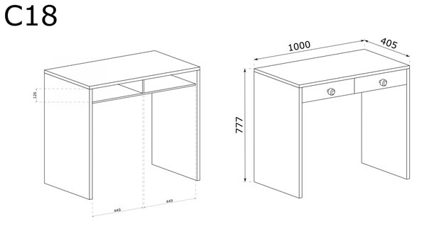 biurko do pracy Artisan