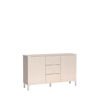 designerska komoda jodełka do wnętrz nowoczesnych