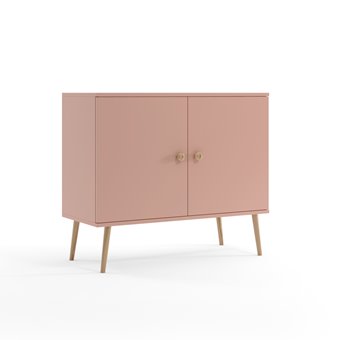 Komoda z drzwiami drewniane nogi