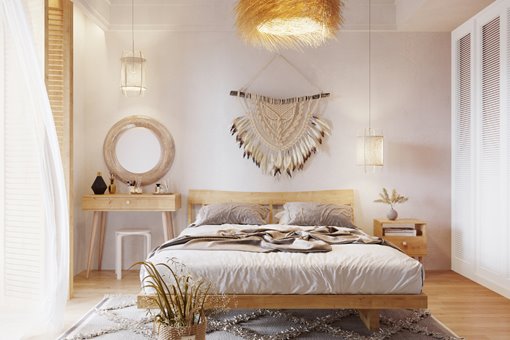 Konsola boho minimalistyczna