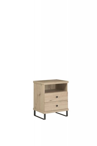 nowoczesny stolik nocny Cali z szufladami