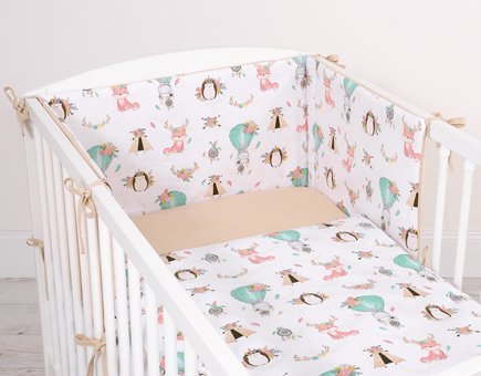 Ochraniacz do łóżeczka Ökotex