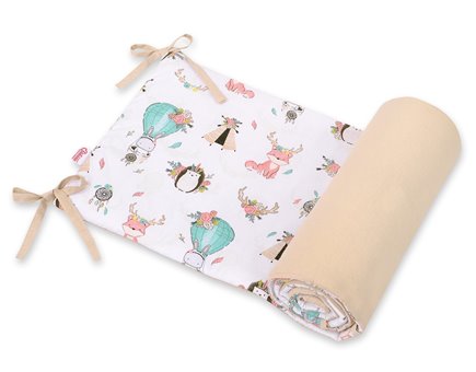 Bezpieczny ochraniacz do łóżeczka