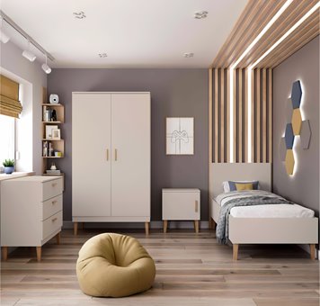 łóżko Kubi do pokoju dziecięcego