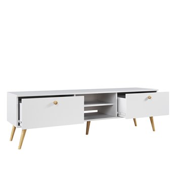 Szafka rtv z półkami