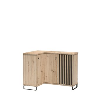 Nowoczesna komoda narożna do salonu