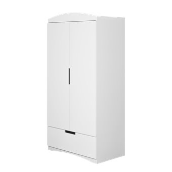 szafa Classic z półkami i drążkiem